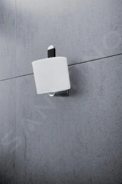 Nimco Nava - Toilet Rolhouder, Mat Zwart/chroom NA 28055R -Duravit || Geberit || Grohe Verkoopwinkel c23664a86f1458ec4e44f5b9