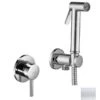 Paffoni Bidet Kit - Inbouw Bidetkraan, Met Handdouche En Inbouwdeel, Mat Wit KITDUP110BO