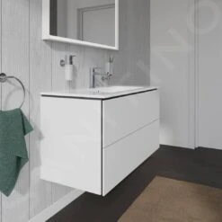 Duravit L-Cube - Wastafelonderkast 550x1020x481 Mm, 2 Laden, Wit Mat LC624201818 -Duravit || Geberit || Grohe Verkoopwinkel c3506d9681e2994a975a4341