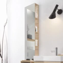 Geberit ICon - Rek Met Spiegel 280x1200x140 Mm, Eikenhout 841030000 -Duravit || Geberit || Grohe Verkoopwinkel c43d176ca9455c194d8bbfae