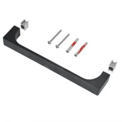 Keuco Edition 11 - Handgreep, Lengte 300 Mm, Geborsteld Zwart Chroom 11107130000 -Duravit || Geberit || Grohe Verkoopwinkel c462df0c00da22b89bae2bae