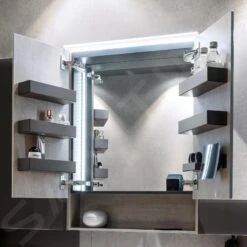 Geberit Acanto - Badkamer Bovenkast Met Spiegel 595x830 Mm, Mytic Eik 500.644.00.2 -Duravit || Geberit || Grohe Verkoopwinkel c50d9944f2ae38657d193d2a