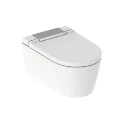 Geberit AquaClean - Sela Douche-WC, Wand, Rimfree, Softclose, Glanzend Chroom 146.222.21.1
