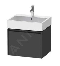 Duravit Ketho.2 - Wastafelkast 440x584x460 Mm, 1 Lade, Grafiet Mat K25075049490000