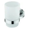 Ideal Standard IOM - Bekerhouder Met Beker, Chroom/mat Glas A9120AA