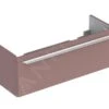 Geberit MyDay - Wastafelonderkast, 1160x410x430 Mm, 1 Schuiflade Met LED-verlichting, Taupe 824131000