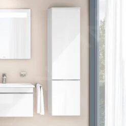 Villeroy & Boch Venticello - Hoge Badkamerkast, 404x1546x372 Mm, Scharnieren Rechts, Glossy White A95111DH -Duravit || Geberit || Grohe Verkoopwinkel c88259b915f21488a13f8ebc