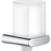 Keuco Elegance - Zeepdispenser Met Houder, 180 Ml, Mat Glas/chroom 11652019000