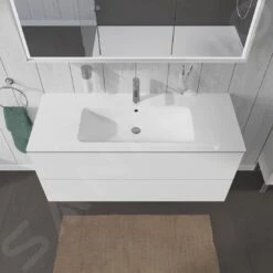 Duravit L-Cube - Wastafelonderkast 550x1220x481 Mm, 2 Laden, Glanzend Wit LC624302222 -Duravit || Geberit || Grohe Verkoopwinkel ca3ad477b9bcd958abda26bc 1