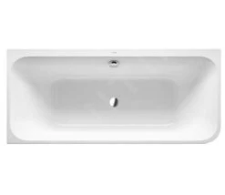 Duravit Happy D.2 Plus - Bad 1800x800 Mm, Links, Met Paneel, Wit/graphit Super Matt 700449800000000 -Duravit || Geberit || Grohe Verkoopwinkel cad811e8fd8c5ce636f44286