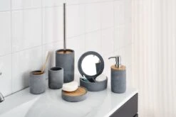 Sapho Ridder Cement - Staande Closetborstel, Grijs 2240407 -Duravit || Geberit || Grohe Verkoopwinkel cbfb836e8405156f86e0039d