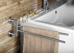 Sapho X-STEEL - Handdoekhouder Draaibaar, Lengte 420 Mm, Rvs XS405 -Duravit || Geberit || Grohe Verkoopwinkel cc1a1e43aabc74afc5c5356f
