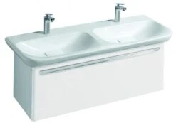 Geberit MyDay - Wastafelonderkast, 1160x410x430 Mm, 1 Schuiflade Met LED-verlichting, Glanzend Wit 824130000 -Duravit || Geberit || Grohe Verkoopwinkel cc21eb7b0aaf0c76185dd901