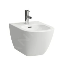 Laufen Lua - Hangend Bidet, Kraangat, LCC, Wit H8300814003021