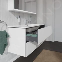 Duravit L-Cube - Wastafelonderkast 550x1220x481 Mm, 2 Laden, Wit Mat LC624301818 -Duravit || Geberit || Grohe Verkoopwinkel cc51a15ec2ad59316b1dc660