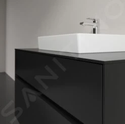 Villeroy & Boch Collaro - Wastafelkast, 1000x548x500 Mm, 2 Laden, Mat Zwart C01600PD -Duravit || Geberit || Grohe Verkoopwinkel ccea6e8d02f051185b16e7b8
