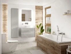 Ideal Standard Connect Air - Hoge Kast 400x300x1600 Mm, Glanzend Lichtgrijs/wit Mat E0832EQ -Duravit || Geberit || Grohe Verkoopwinkel ccf32101c8ac48e5ef9f647c