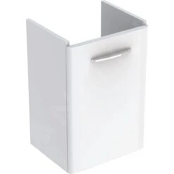 Geberit Selnova Square - Wastafelonderkast, 376x557x329 Mm, 1 Deur, Glanzend Wit 500.176.01.1