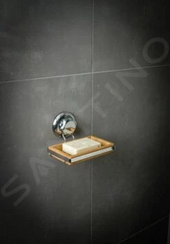 Compactor Bestlock - Zeephouder Met Zuignap, Bamboe/chroom RAN5806 -Duravit || Geberit || Grohe Verkoopwinkel cdd679dbd0ef6bb3f676e2ad