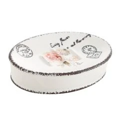 Sapho Gedy Clothilde - Staande Zeepschaal, Wit CI1102