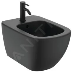 Ideal Standard Tesi - Hangend Bidet, 360x530x300 Mm, Zwart T3552V3 -Duravit || Geberit || Grohe Verkoopwinkel cf4e700a3a913e32444db6a9
