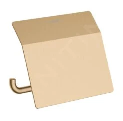 Hansgrohe AddStoris - Toiletrolhouder Met Deksel, Geborsteld Brons 41753140