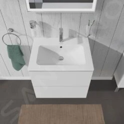 Duravit L-Cube - Wastafelonderkast 550x620x481 Mm, 2 Laden, Wit Mat LC624001818 -Duravit || Geberit || Grohe Verkoopwinkel d1409a5562fa42725cca0e6b