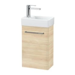 Villeroy & Boch Avento - Wastafelkast, 340x514x202 Mm, 1 Deur, Elm Impresso A87600PN