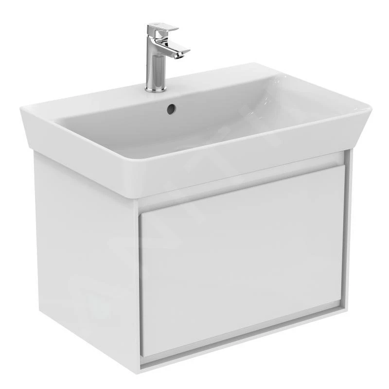 Ideal Standard Connect Air - Wastafelonderkast Cube 650 Mm, 580x409x400 Mm, Glanzend Wit/mat Wit E0847B2 1 Ideal Standard Connect Air - Wastafelonderkast Cube 650 Mm, 580x409x400 Mm, Glanzend Wit/mat Wit E0847B2