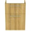 Ideal Standard I.Life A - Wastafelonderkast, 600x440x853 Mm, 2 Laden, Eikenhout T5273NX
