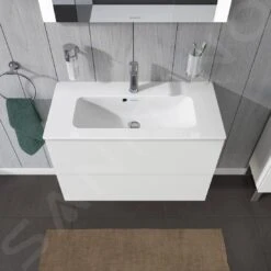 Duravit L-Cube - Wastafelonderkast 550x820x391 Mm, 2 Laden, Wit Mat LC625701818 -Duravit || Geberit || Grohe Verkoopwinkel d2b504df86e45af926e706ad
