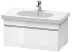 Duravit DuraStyle - Wastafelonderkast 398x800x453 Mm, 1 Lade, Glanzend Wit DS638402222