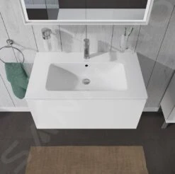 Duravit L-Cube - Wastafelonderkast 400x820x481 Mm, 1 La, Glanzend Wit LC614102222 -Duravit || Geberit || Grohe Verkoopwinkel d39cb89abea1602d799ea6a9