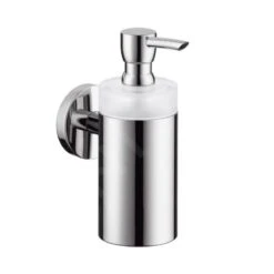 Hansgrohe Logis - Zeepdispenser, Glas/chroom 40514000