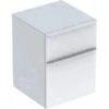 Geberit Smyle Square - Zijkast, 2 Laden, Glanzend Wit 500.357.00.1