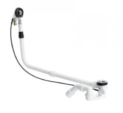 Bette Toebehoren - Bad Af- En Overloopgarnituur Met Vulfunctie, Met Bowdenkabel, Lengte 1070 Mm, Chroom B607-901