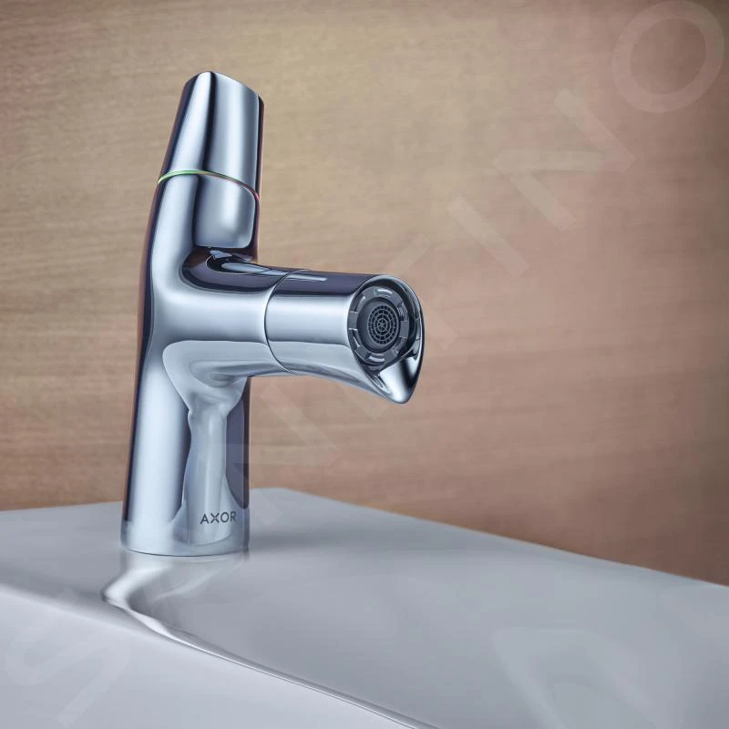 Axor Starck Organic - Bidetkraan Bediening Temperatuur Bovenop De Kraan, Waterhoevelheid Aan Einde Uitloop, Chroom 12210000 3 Axor Starck Organic - Bidetkraan Bediening Temperatuur Bovenop De Kraan, Waterhoevelheid Aan Einde Uitloop, Chroom 12210000 - Afbeelding 3