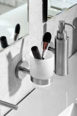 Sapho X-STEEL - Glashouder, Glas/rvs XS900 -Duravit || Geberit || Grohe Verkoopwinkel d877e797ead687c3d0edd173