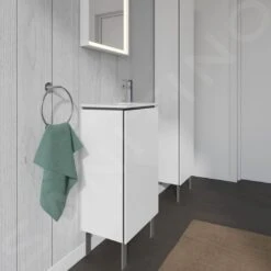 Duravit L-Cube - Wastafelonderkast 856x420x294 Mm, Links, 1 Deur, Glanzend Wit LC6273L2222 -Duravit || Geberit || Grohe Verkoopwinkel d91961f814620bf2ba47b4a1