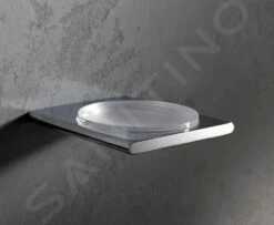 Keuco Edition 400 - Zeepschaal Met Houder, Mat Glas/chroom 11555019000 -Duravit || Geberit || Grohe Verkoopwinkel d98420568731c24db9178495