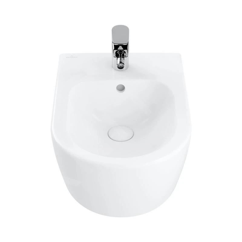 Villeroy & Boch Avento - Wandbidet 530x370 Mm, CeramicPlus, Stone White 540500RW 3 Villeroy & Boch Avento - Wandbidet 530x370 Mm, CeramicPlus, Stone White 540500RW - Afbeelding 3