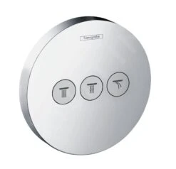 Hansgrohe Shower Select - Afdekset Voor Stopkraan Met 3 Stopfuncites, Chroom 15745000