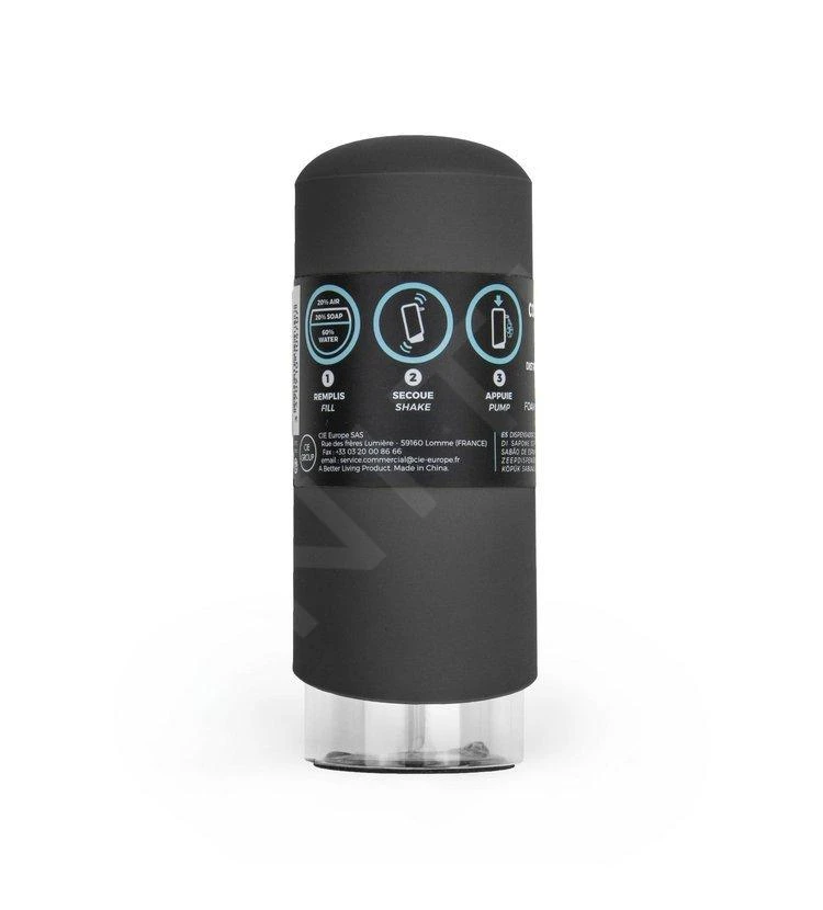 Compactor Clever - Zeepdispenser, 360 Ml, Zwart RAN9650 3 Compactor Clever - Zeepdispenser, 360 Ml, Zwart RAN9650 - Afbeelding 3