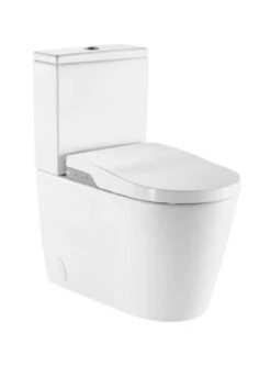 Roca Inspira - Elektronische Bidetbril In-Wash Met Keramiek, Vario Afvoer, Dual Flush, SlowClose, Rimless, Wit A80306L001