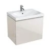 Geberit Acanto - Wastafelonderkast 650 Mm, Zand Grijs 500.610.JL.2