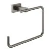Grohe Essentials Cube - Handdoekhouder, Geborsteld Hard Graphite 40510AL1