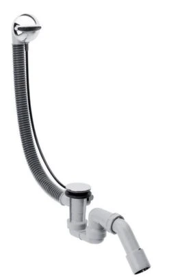 Hansgrohe Flexaplus - Complete Set Voor Badafvoer En Overloopcombinatie Voor Normale Baden, Chroom 58143000