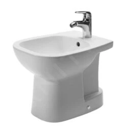 Duravit D-Code - Staande Bidet, Alpine Wit 22371000002