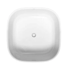 Duravit Zencha - Vrijstaand Bad 1250x1250 Mm, DuraSolid, ClickClack, Wit 700464000000000