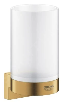 Grohe Selection - Glashouder, Geborsteld Cool Sunrise 41027GN0 -Duravit || Geberit || Grohe Verkoopwinkel e26e163aab7580adde544a68